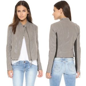 Free People Clean Vegan Jacket Steel Mill Grey